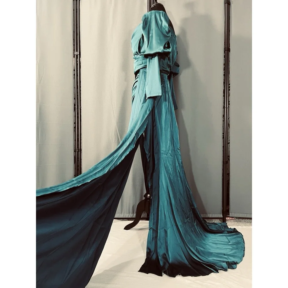 Faeriesty green satin